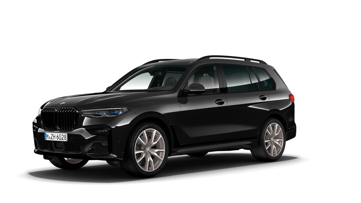 BMW X7 M50i Mpaket | předváděcí auto | skladem | od autorizovaného prodejce | černá metalíza | super cena | top stav | online nákup | autoibuy.com